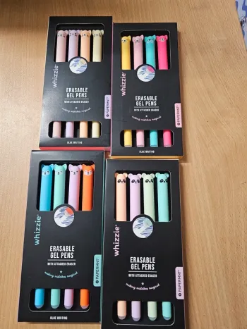 Lots de stylos effaçables en gel