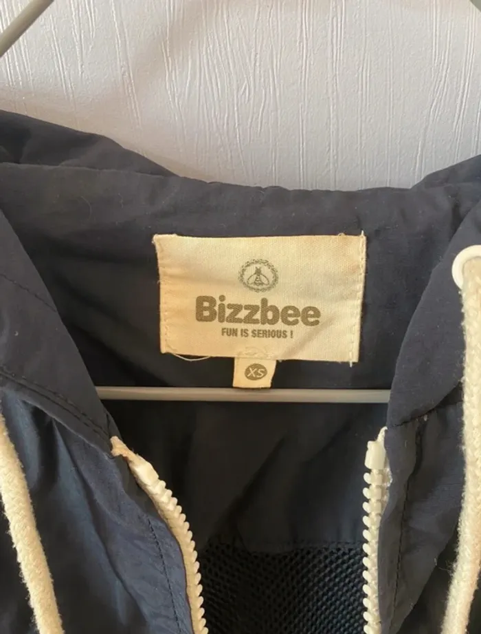 kway XS bleu marine - photo numéro 2