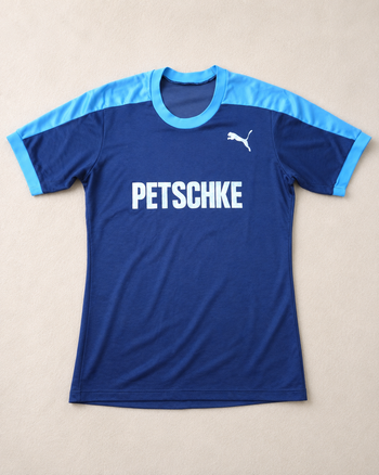 T-shirt sport Puma bleu floqué 13