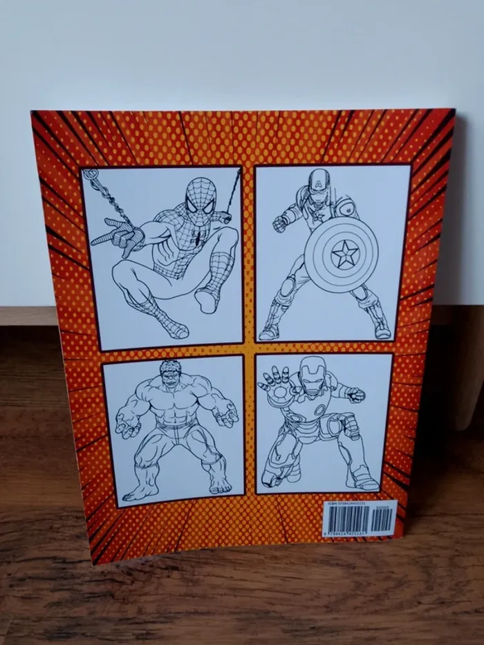 Livre de coloriage Super-Héros Marvel - photo numéro 2