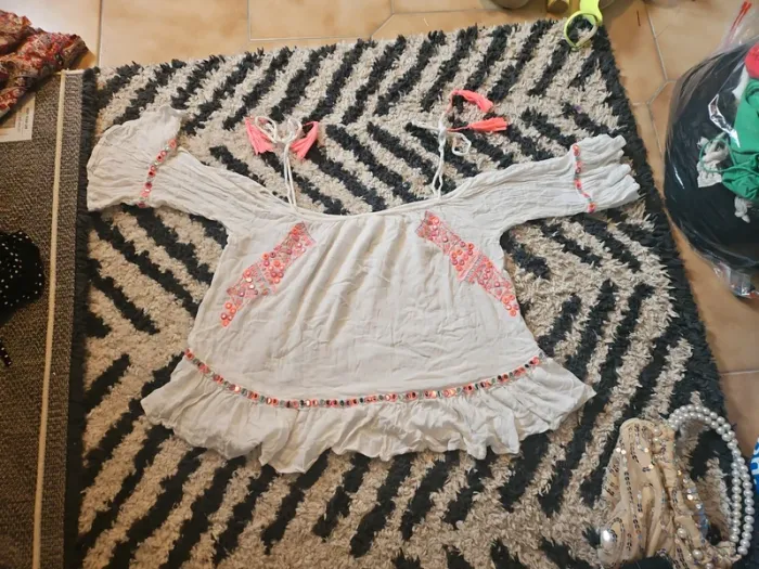 blouse manches 3/4