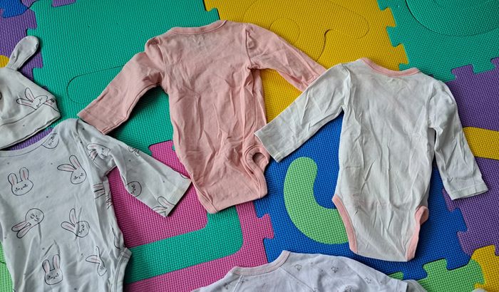 Lot de 6 bodies ML 1 mois + 1 bonnet - photo numéro 16