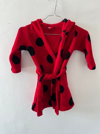 Peignoir coccinelle