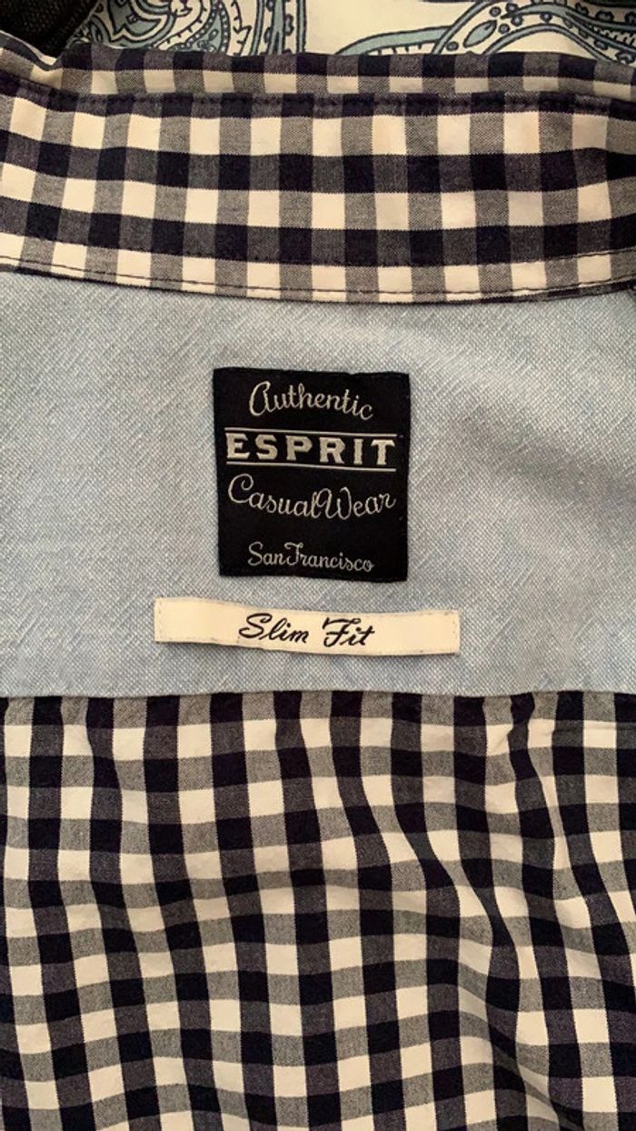 Chemise à carreaux Esprit - photo numéro 3