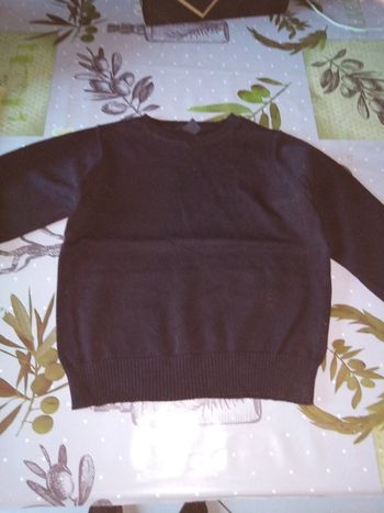 Pull fin noir 6a