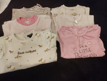 Lots pyjama bébé fille