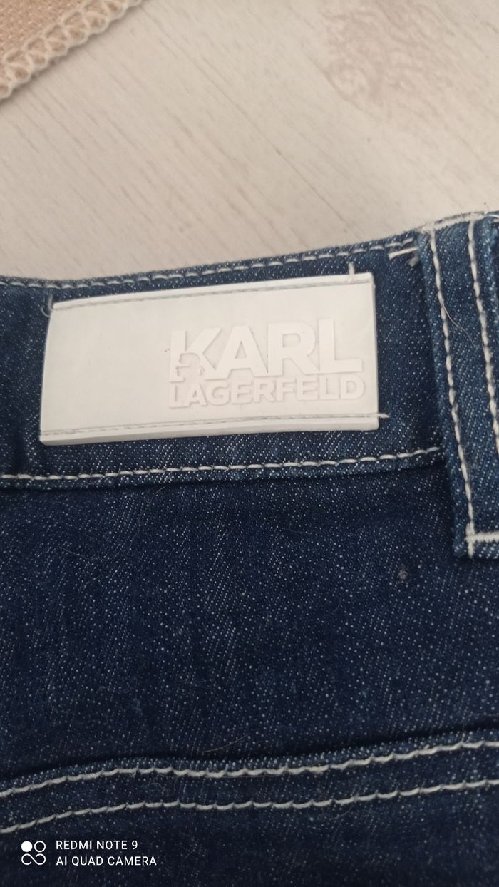 Jean slim Karl Lagerfeld taille haute 14 ans ou Xs - photo numéro 3
