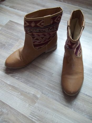 Boots ethniques Pimkie 39 (CH14)