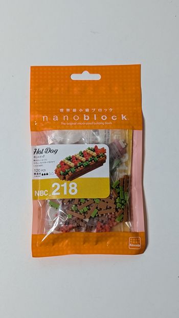[Kawada] Nanoblock Hot Dog NBC_218