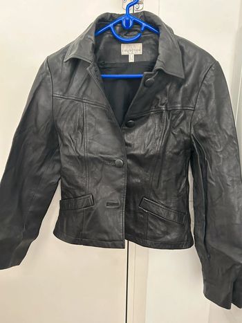 Perfecto en cuir véritable