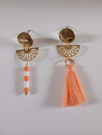 Boucles d'oreilles clous acier inoxydable