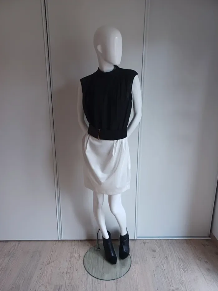 Robe Mango bicolore – Taille M – Très bon état