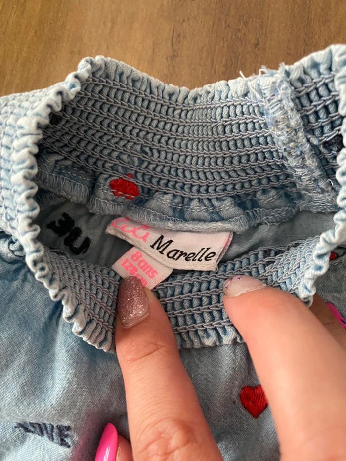 Chemise motif 8 ans fille - photo numéro 3