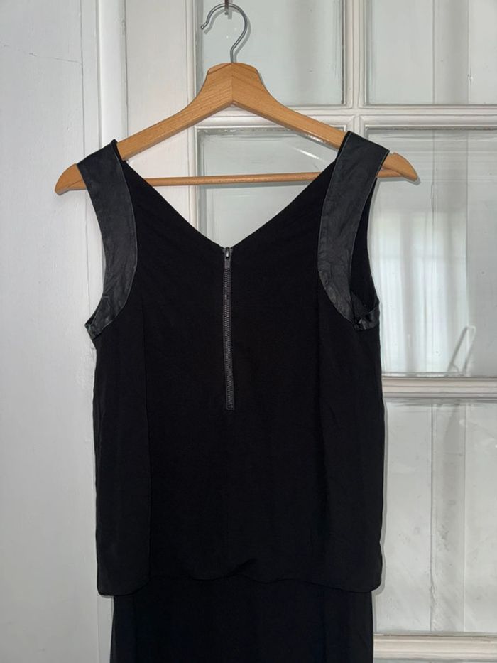Robe avec du cuir the Kooples Taille 36 - photo numéro 6