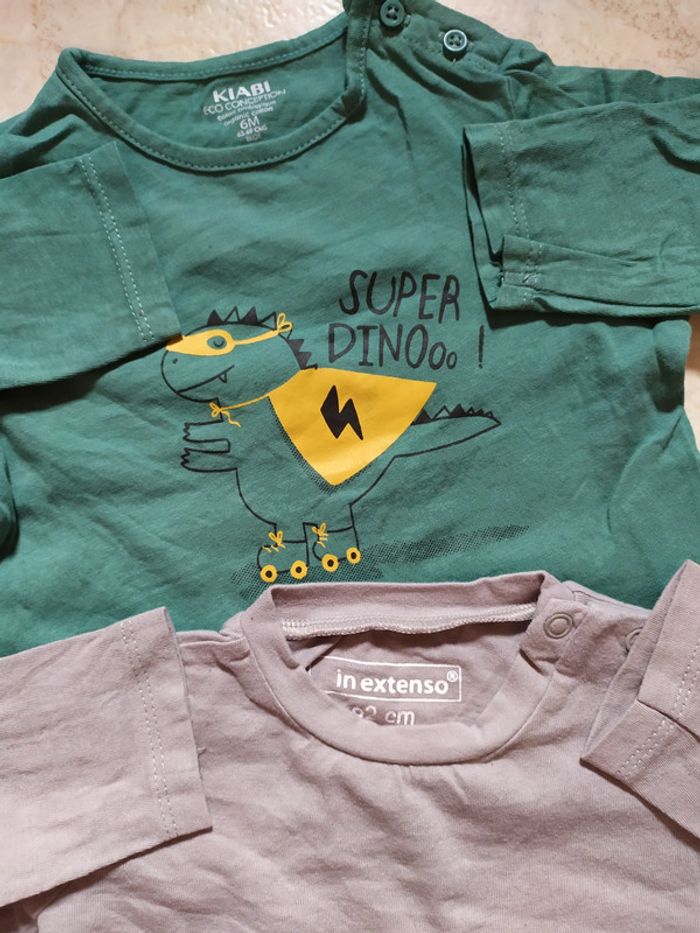 Lot de t-shirt ML - photo numéro 2