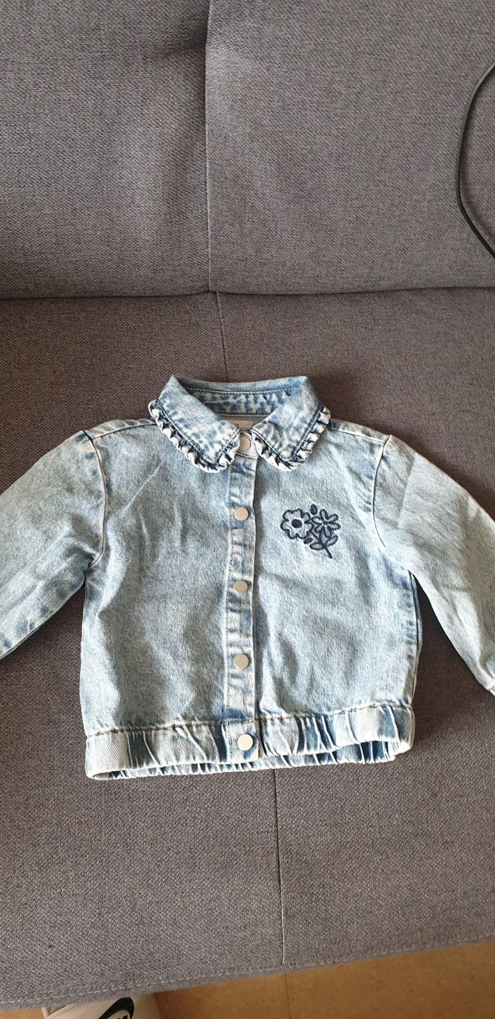Veste en jean zeeman 12 mois