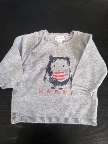 Pull brioche 3 mois