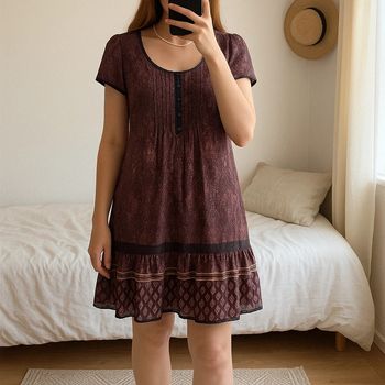 Robe bohème été la redoute création taille 38