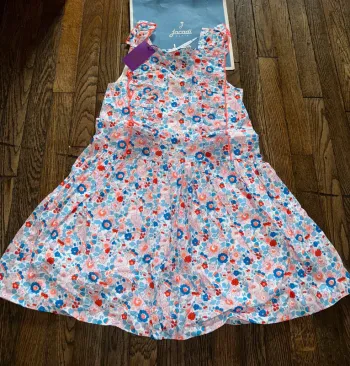 robe liberty Jacadi neuve avec étiquette 10 ans