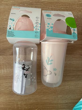 Biberon et gourde Disney