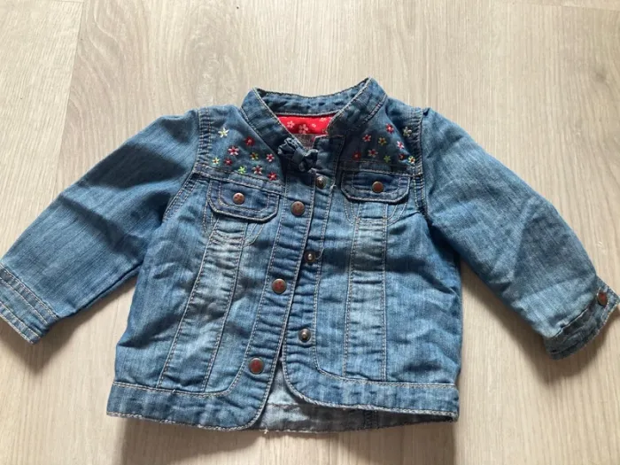 veste + Combinaison orchestra en jeans 6 mois 67 cm - photo numéro 2
