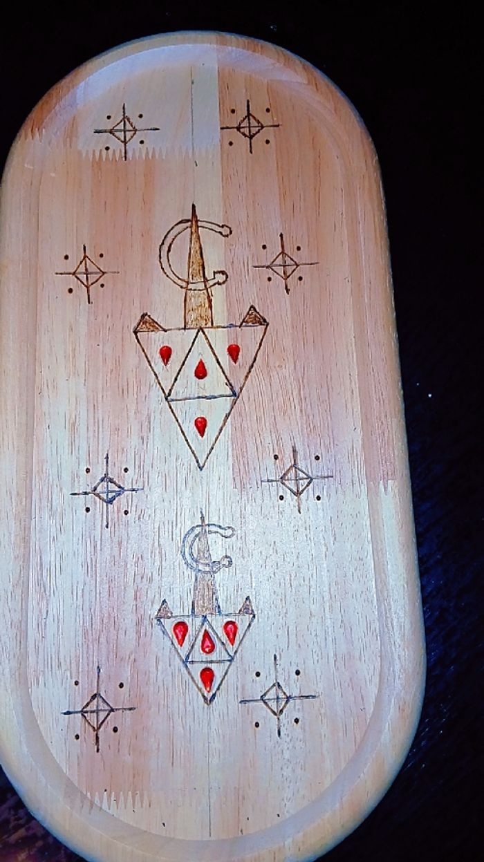 Plateaux berbère gravés a main - photo numéro 2