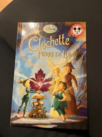 Livre pour enfants Disney clochette et la pierre de lune