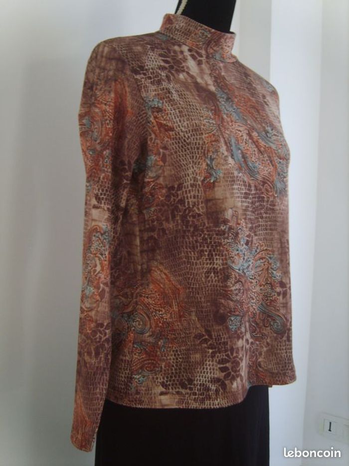 Haut manches longues "Emma Pernelle" taille 38 - photo numéro 2