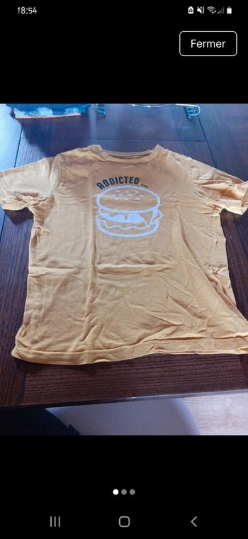 T shirt burger