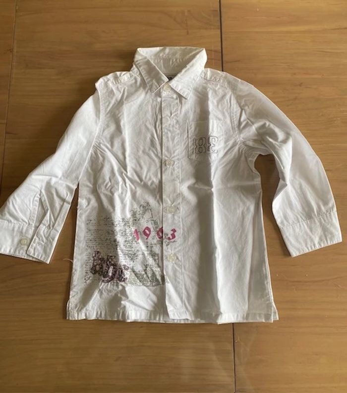 Lot vêtements garçon 4/6 ans - jeans - chemises pépé jeans - orchestra - tape à l’œil - hilfiger - photo numéro 2