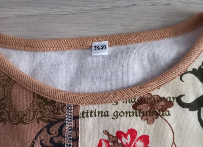 Pull femme imprimé à motifs taille 38 - photo numéro 3