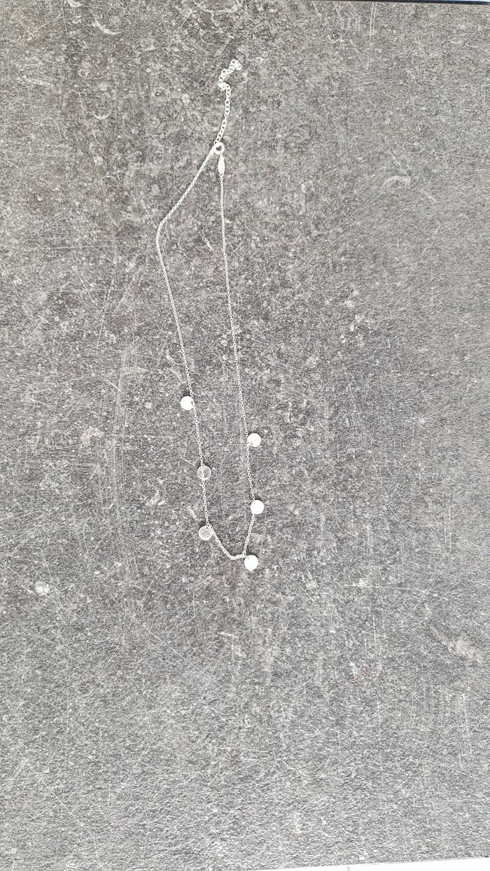 Collier neuf argenté - photo numéro 2
