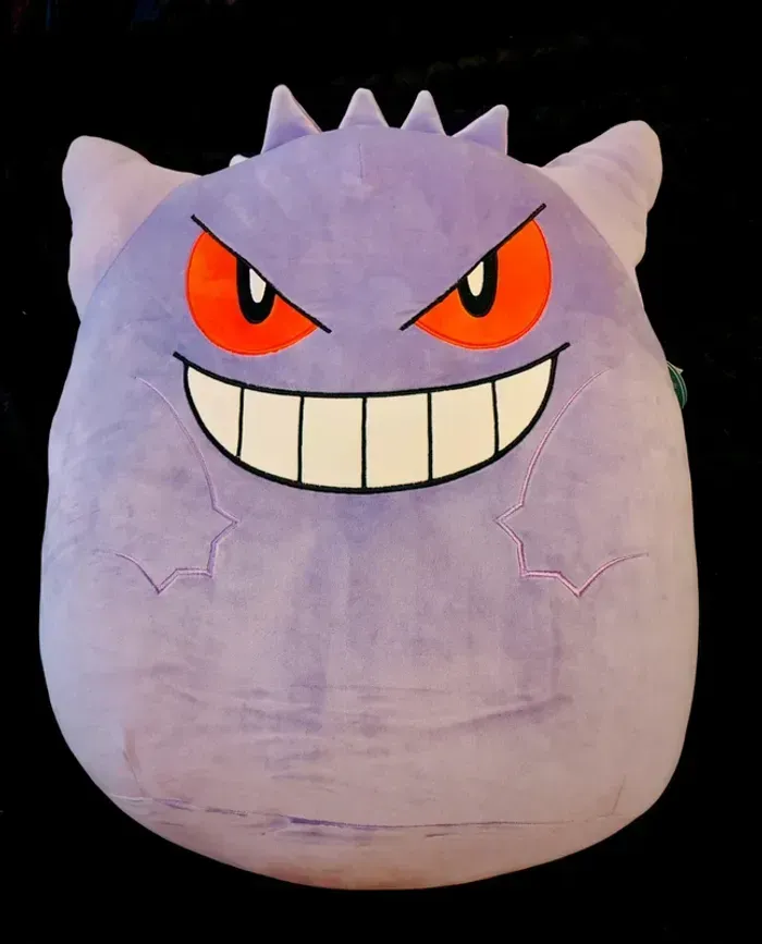 Très grande peluche Pokémon / Ectoplasma, Gengar - Squishmallow - Neuve - photo numéro 5