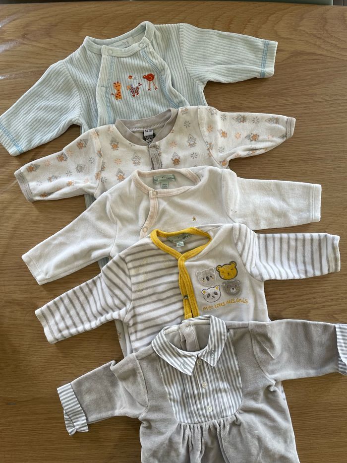Lot de 5 pyjamas