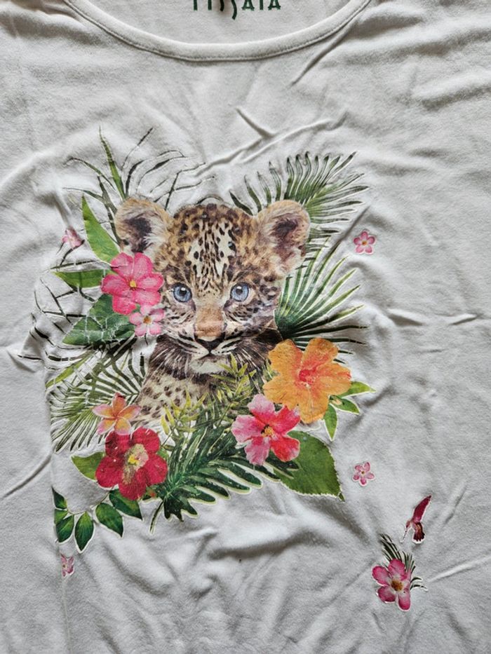 T-shirt MC fille 10 ans FEM1 - photo numéro 2