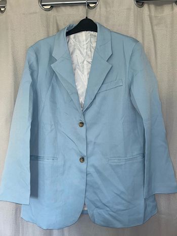 Blazer bleu ciel
