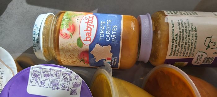 Lots purées 8 mois  midi/soir - photo numéro 8