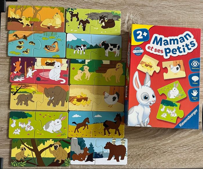 Puzzle maman et ses petits