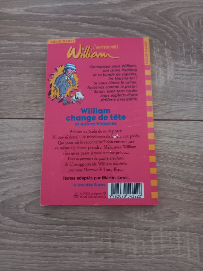 Livre William change de tête par Crompton Richmal - Tony Ross - photo numéro 2