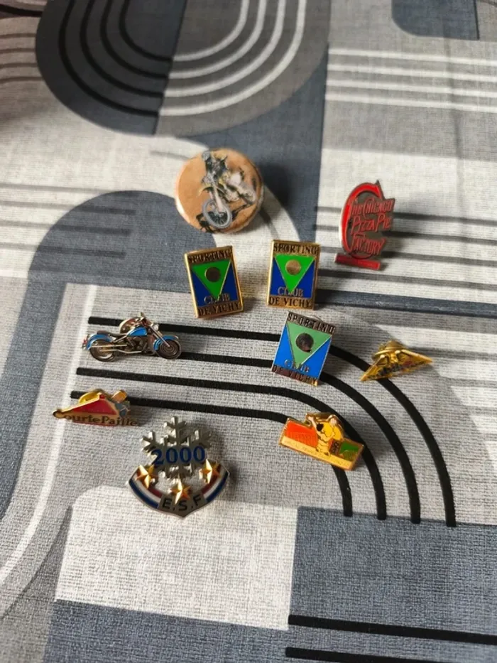 Lot pin's