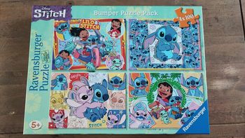 Lot puzzle Spiderman et lilo & stitch neufs scellé 