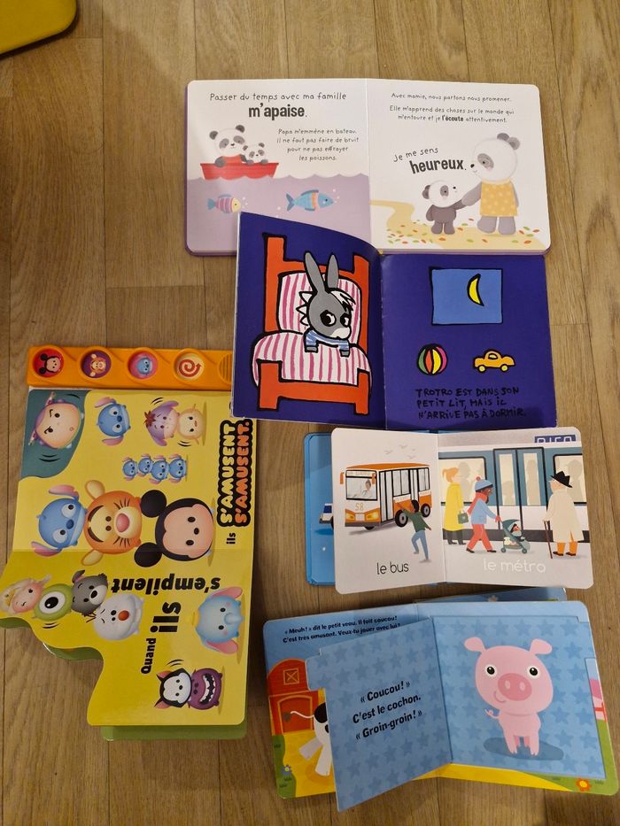 Lot de livres sonores et à interactions pour enfants 18/36 mois - photo numéro 7
