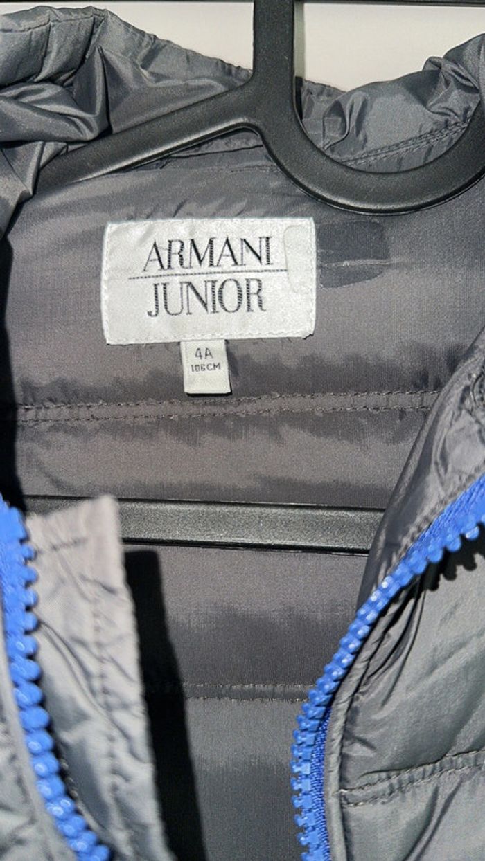 Doudoune demi-saison Armani – Gris foncé – Très bon état - photo numéro 6