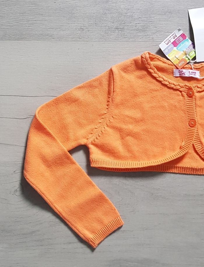 Gilet/boléro fille DPAM 5 ans - photo numéro 2