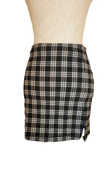 Mini jupe à carreaux 🚺