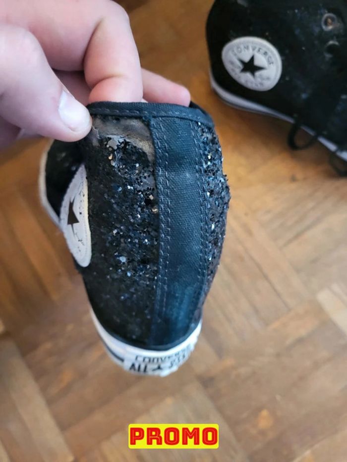 Jolies chaussures Converse taille 37.5 Ref 10IT091 - photo numéro 3