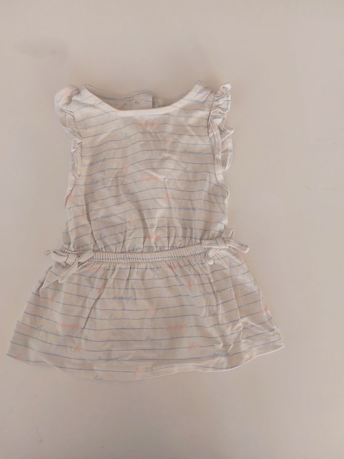 Robe mini  coupé le taille