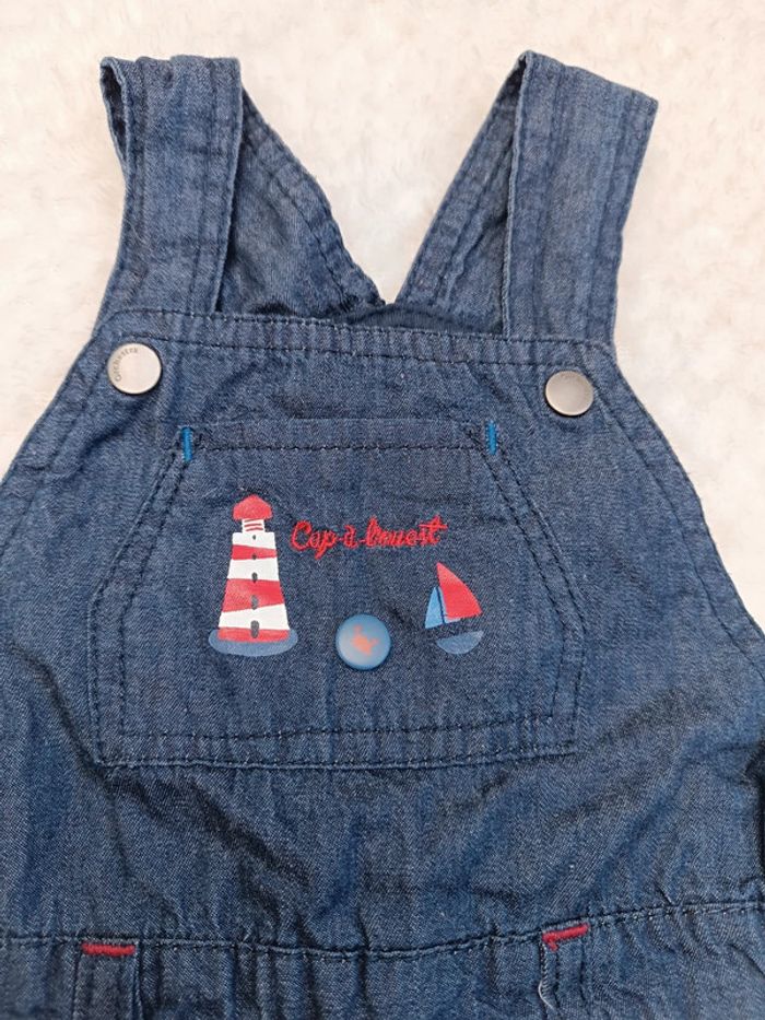 🔸Salopette Orchestra bleu marine – 9 mois 🔸 - photo numéro 2