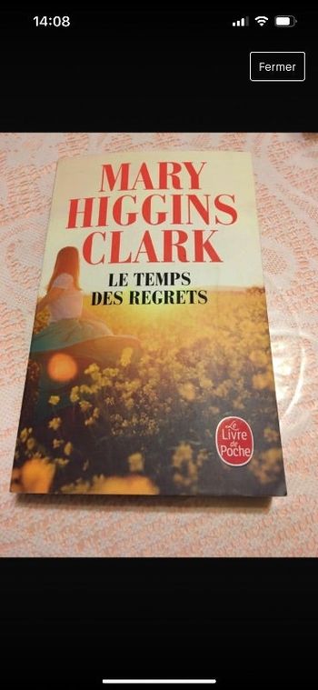 Livre le temps des regrets