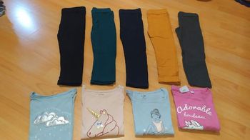 pantalons/maillots manches longues fille 4 ans